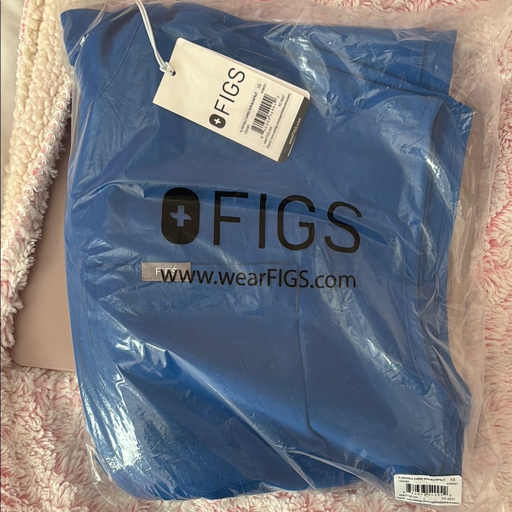 FIGS Blue Scrub jumpsuit